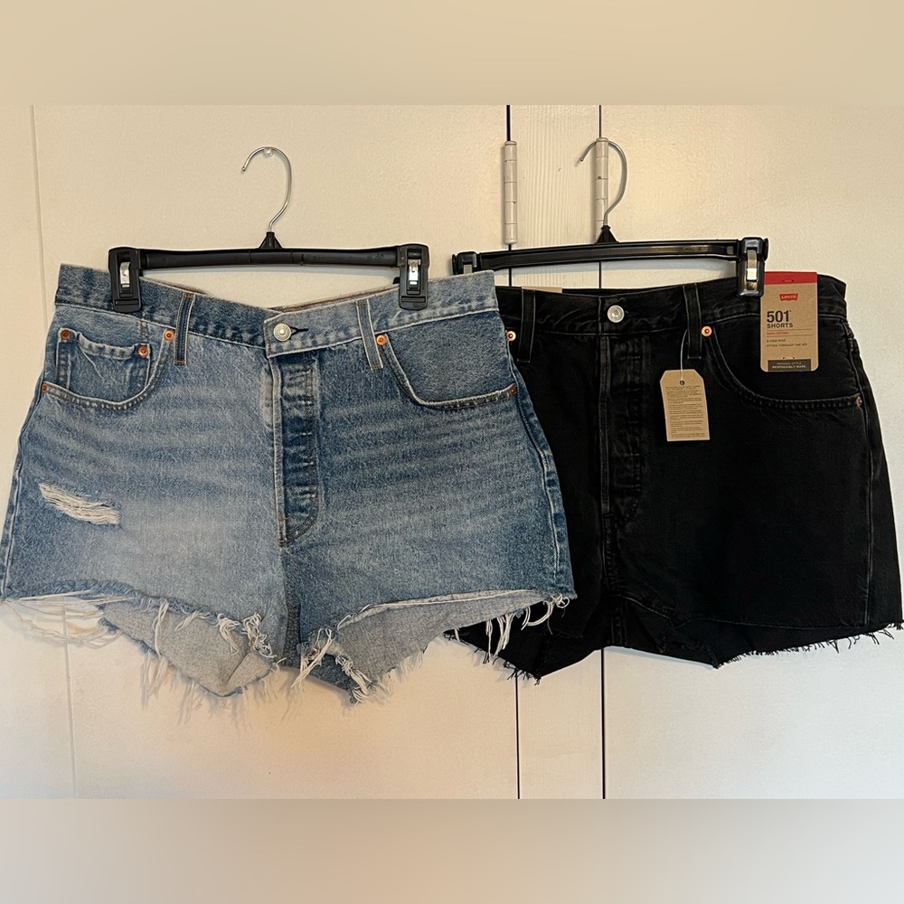 Women’s Levi’s 501 Two-Tone and Original Cut Off Shorts